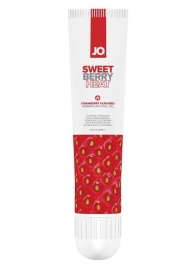 Стимулирующий клиторальный гель со вкусом клубники JO Sweet Berry Heat - 10 мл. - System JO - купить с доставкой в Москве