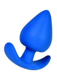 Синяя коническая пробочка из силикона - 11,5 см. - A-toys