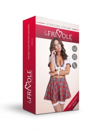 Пикантный костюм школьницы-старшеклассницы - Le Frivole купить с доставкой