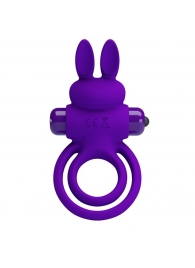 Фиолетовое эрекционное кольцо с вибростимуляцией клитора Vibrant Penis Ring III - Baile - #SOTBIT_REGIONS_UF_V_REGION_NAME# купить с доставкой