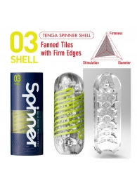 Мастурбатор SPINNER Shell - Tenga - в Москве купить с доставкой