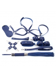 Синий набор БДСМ-девайсов Bandage Kits - Vandersex - купить с доставкой #SOTBIT_REGIONS_UF_V_REGION_NAME#