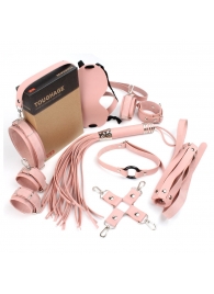 Розовый набор БДСМ-девайсов Bandage Kits - Vandersex - купить с доставкой #SOTBIT_REGIONS_UF_V_REGION_NAME#