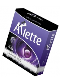 Презервативы Arlette XXL увеличенного размера - 3 шт. - Arlette - купить с доставкой в Москве