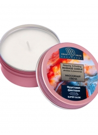 Массажная свеча  Фруктовая фантазия - БиоМед - купить с доставкой в Москве