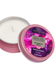 Массажная свеча  Райская вишня - БиоМед - купить с доставкой в Москве