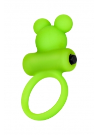 Зеленое виброкольцо на пенис A-Toys - A-toys - в Москве купить с доставкой