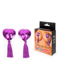 Фиолетовые пэстисы с кисточками - Notabu купить с доставкой