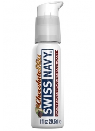 Лубрикант с ароматом шоколада Swiss Navy Chocolate Bliss Lube - 29,5 мл. - Swiss navy - купить с доставкой в Москве