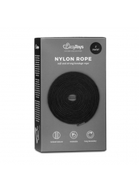 Черная веревка для бондажа Easytoys Bondage Rope - 5 м. - Easy toys - купить с доставкой в Москве