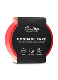 Красная лента для бондажа Easytoys Bondage Tape - 20 м. - Easy toys - купить с доставкой в Москве