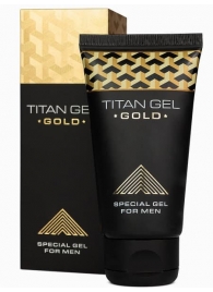 Гель для увеличения члена Titan Gel Gold Tantra - 50 мл. - Titan - купить с доставкой в Москве