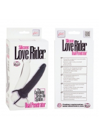 Насадка на пенис Silicone Love Rider Dual Penetrator для двойного проникновения - 14 см. - California Exotic Novelties - в Москве купить с доставкой