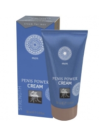Возбуждающий крем для мужчин Penis Power Cream - 30 мл. - Shiatsu - купить с доставкой в Москве