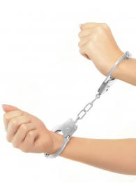 Наручники с ключами Official Handcuffs - Pipedream - купить с доставкой в Москве
