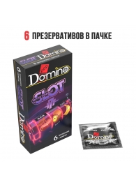 Ароматизированные презервативы DOMINO  Фруктовый слот  - 6 шт. - Domino - купить с доставкой в Москве