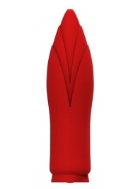 Красный клиторальный стимулятор SIRONA - 10 см. - Dream Toys