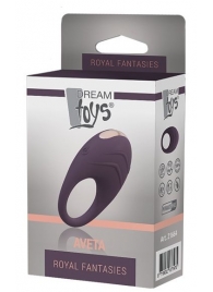 Фиолетовое эрекционное виброкольцо AVETA - Dream Toys - в Москве купить с доставкой