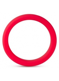 Красное эрекционное кольцо Silicone Go Pro Cock Ring - Blush Novelties - в Москве купить с доставкой