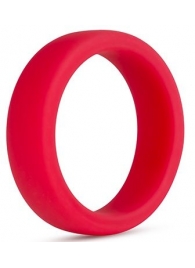 Красное эрекционное кольцо Silicone Go Pro Cock Ring - Blush Novelties - в Москве купить с доставкой