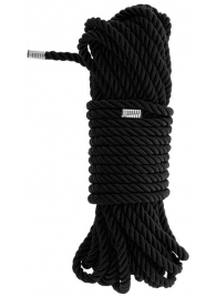 Черная веревка для бондажа BONDAGE ROPE - 10 м. - Dream Toys - купить с доставкой в Москве