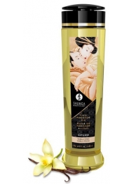 Массажное масло с ароматом ванили Desire - 240 мл. - Shunga - купить с доставкой в Москве