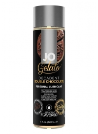 Лубрикант с ароматом шоколада JO GELATO DECADENT DOUBLE CHOCOLATE - 120 мл. - System JO - купить с доставкой в Москве