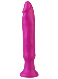 Фиолетовый анальный стимулятор без мошонки - 14 см. - Джага-Джага