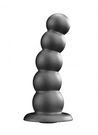 Черная насадка-плаг на харнесс PLATINUM 9 - 24 см. - LOVETOY (А-Полимер) - купить с доставкой в Москве