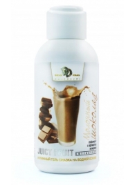Интимный гель-смазка JUICY FRUIT с ароматом молочного шоколада - 100 мл. - БиоМед - купить с доставкой в Москве