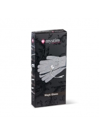 Перчатки для чувственного электромассажа Magic Gloves - MyStim - купить с доставкой в Москве