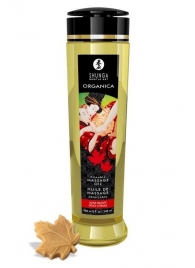 Массажное масло с ароматом кленового сиропа Organica Maple Delight - 240 мл. - Shunga - купить с доставкой в Москве
