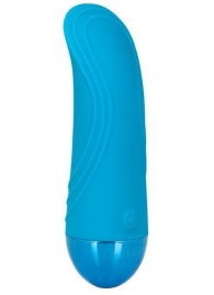 Голубой мини-вибратор Tremble Tickle - 12,75 см. - California Exotic Novelties