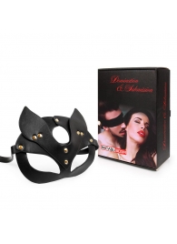 Черная игровая маска с ушками - Notabu - купить с доставкой в Москве