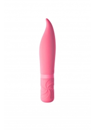 Розовый мини-вибратор BonBon’s Powerful Spear - 15,2 см. - Lola Games