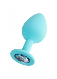 Мятная анальная втулка Brilliant с прозрачным кристаллом - 8 см. - ToyFa - купить с доставкой #SOTBIT_REGIONS_UF_V_REGION_NAME# Мятная анальная втулка Brilliant с прозрачным кристаллом - 8 см. - ToyFa - купить с доставкой #SOTBIT_REGIONS_UF_V_REGION_NAME#