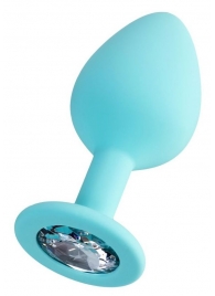 Мятная анальная втулка Brilliant с прозрачным кристаллом - 8 см. - ToyFa - купить с доставкой #SOTBIT_REGIONS_UF_V_REGION_NAME# Мятная анальная втулка Brilliant с прозрачным кристаллом - 8 см. - ToyFa - купить с доставкой #SOTBIT_REGIONS_UF_V_REGION_NAME#