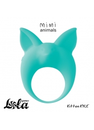 Зеленое эрекционное кольцо Kitten Kyle - Lola Games - в Москве купить с доставкой