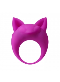 Фиолетовое эрекционное кольцо Lemur Remi - Lola Games - в Москве купить с доставкой
