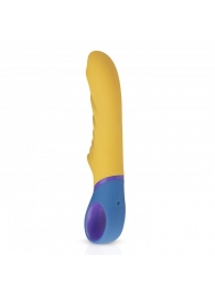 Желтый вибромассажер Tone G-Spot Vibrator - 23 см. - EDC