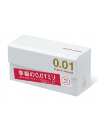 Супер тонкие презервативы Sagami Original 0.01 - 10 шт. - Sagami - купить с доставкой в Москве