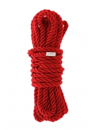 Красная веревка для шибари DELUXE BONDAGE ROPE - 5 м. - Dream Toys - купить с доставкой в Москве