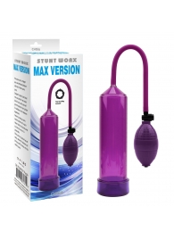 Фиолетовая ручная вакуумная помпа MAX VERSION - Chisa - в Москве купить с доставкой