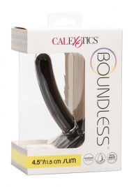 Черный анальный стимулятор Boundless 4.5” Slim Probe - 11,5 см. - California Exotic Novelties - купить с доставкой #SOTBIT_REGIONS_UF_V_REGION_NAME#