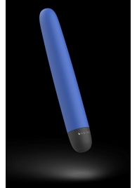 Синий классический вибратор Bgood Classic - 18 см. - B Swish