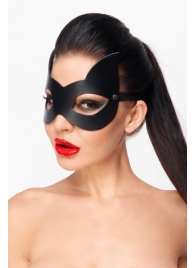 Черная маска  Кошечка  с ушками - Джага-Джага - купить с доставкой в Москве