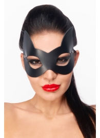 Черная маска  Кошечка  с ушками - Джага-Джага - купить с доставкой в Москве