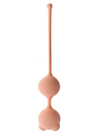 Бежевые вагинальные шарики Beta - Le Frivole