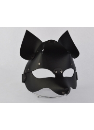 Черная кожаная маска  Лиса - Sitabella - купить с доставкой в Москве