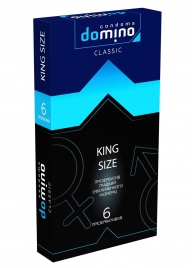 Презервативы увеличенного размера DOMINO Classic King size - 6 шт. - Domino - купить с доставкой в Москве